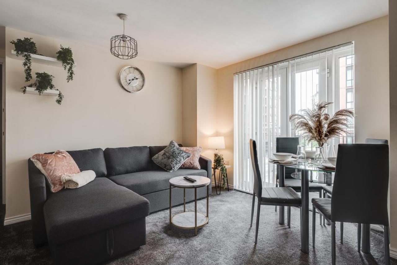 Stylish 2 Bed Manchester Flat Exterior foto